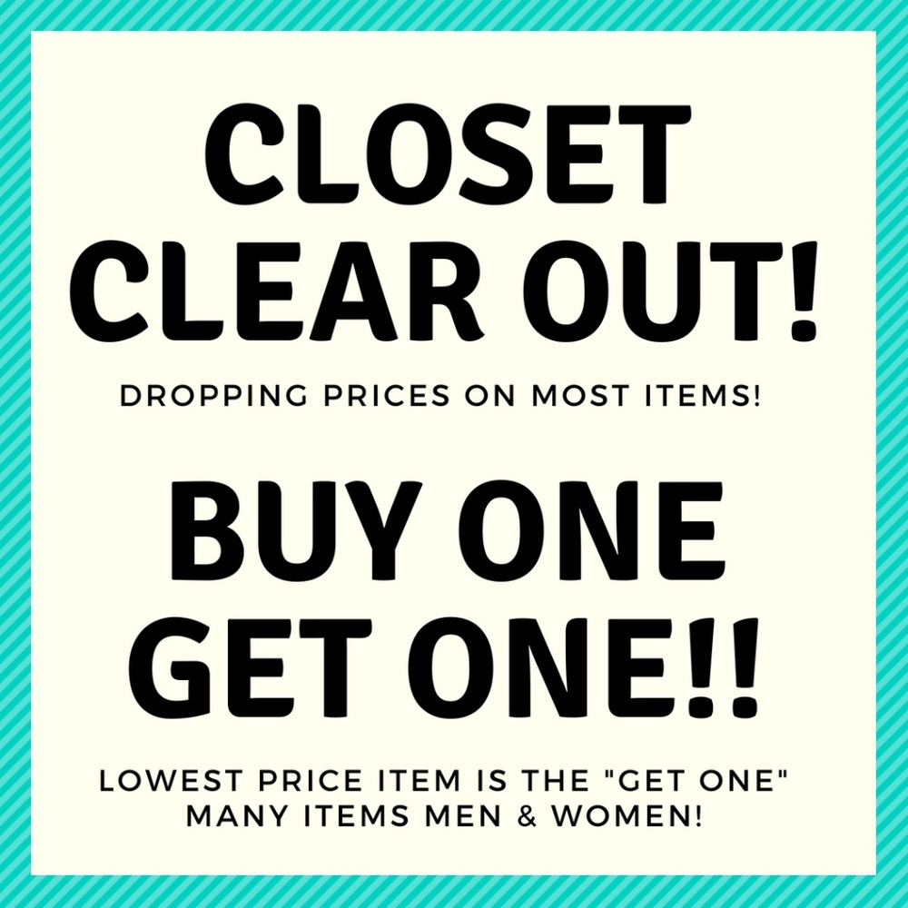 CLOSET CLEAR OUT!!!